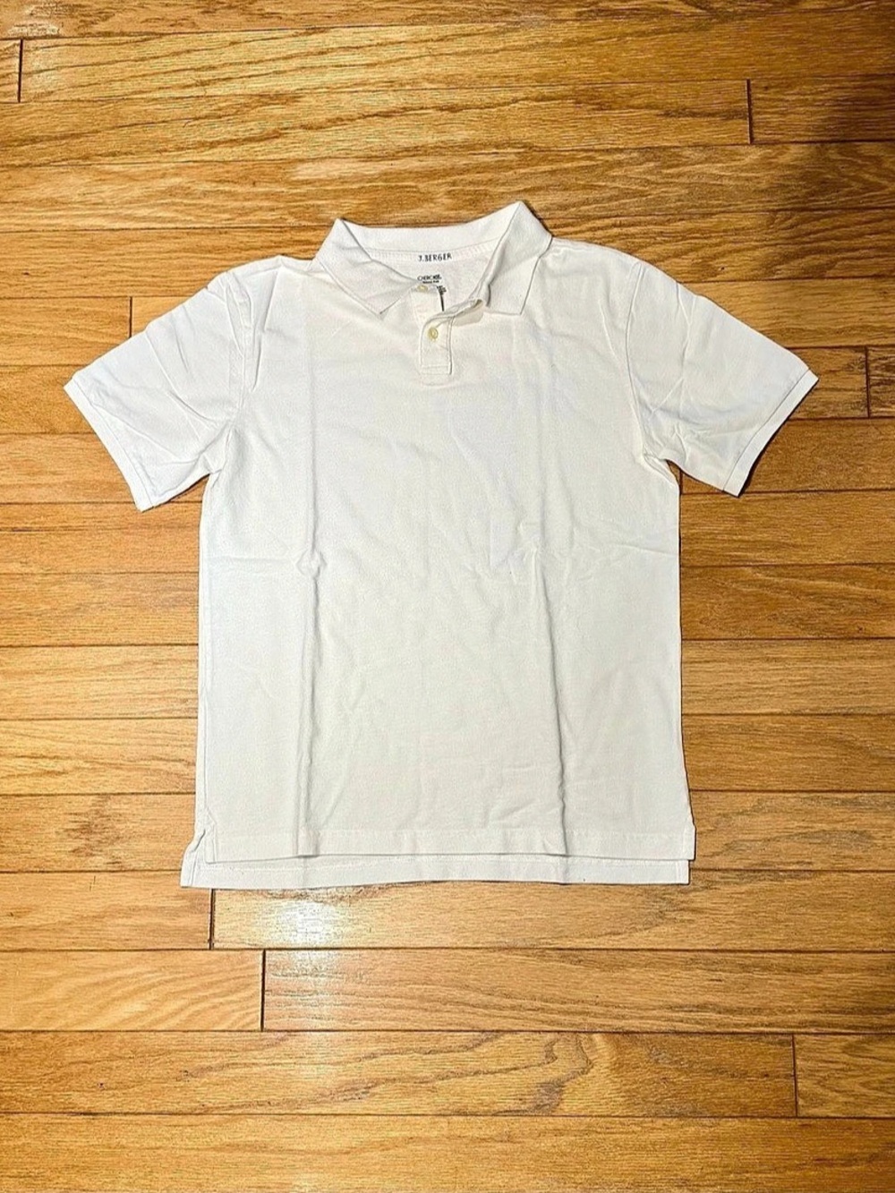 Cherokee Boys White Polo Shirt Size XL